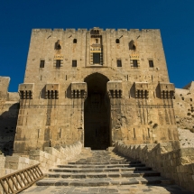 Aleppo Citadel Main Gate, Syria