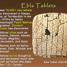 Ebla Kingdom - clay tablets