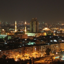 Mosque-Aleppo at night